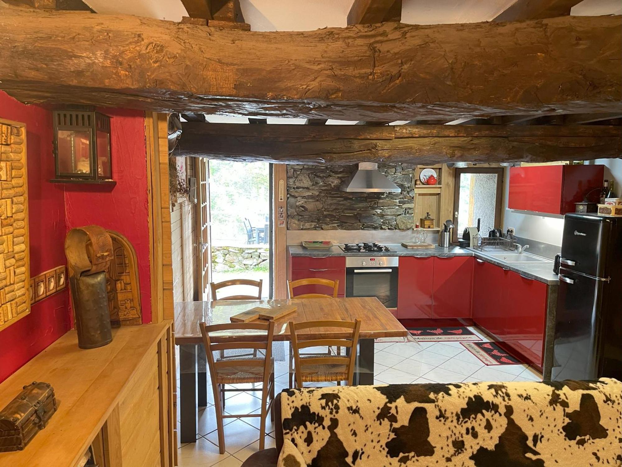 Grange Renovee, Pyrenees Ariegeoises, Gite Haute Ariege Auzat Buitenkant foto