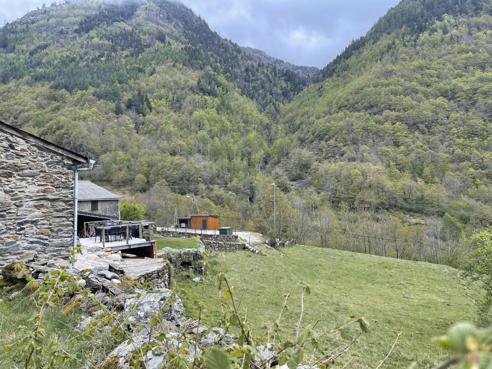 Grange Renovee, Pyrenees Ariegeoises, Gite Haute Ariege Auzat Buitenkant foto